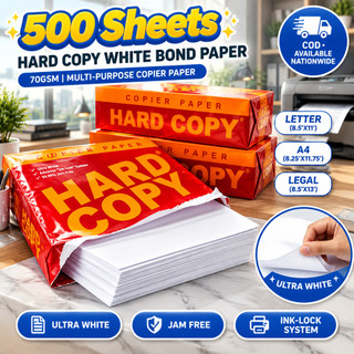 BUY 1 TAKE 1 Hard Copy Bond Paper 70gsm Sub 20 Short A4 Long One Ream ...