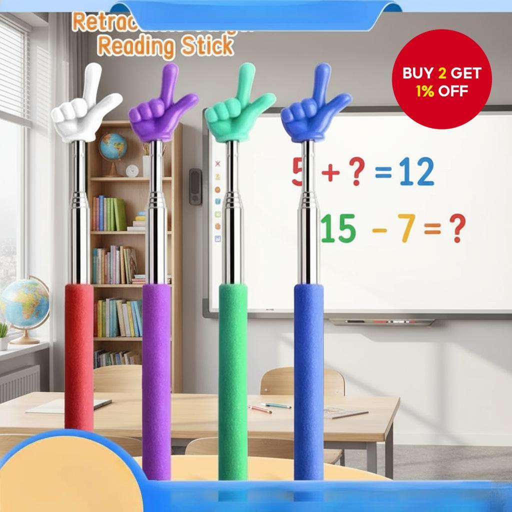 Extendable Teacher Pointer with Various Colors Mini Handheld Finger ...
