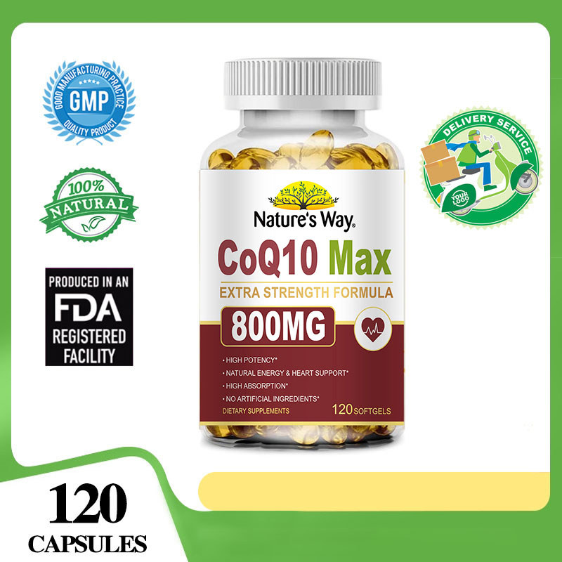 CoQ10 Max Extra Strength Formula Heart Health Energy Support High ...