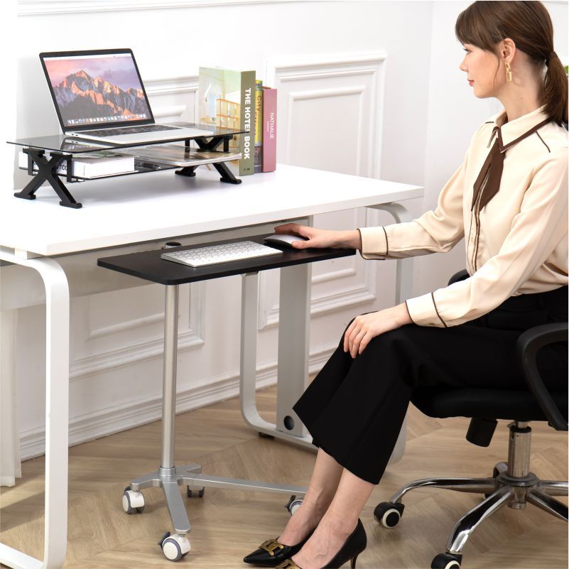 Vertical Computer Desktop Mobile Aluminum Alloy Laptop Stand Perforated ...