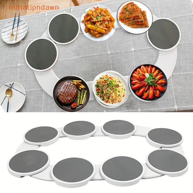Initiationdawn Rotating Dining Table Tray Non Skid Lazy Susan ...