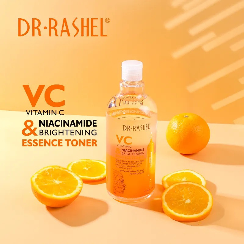 DR.RASHEL Vitamin C & Niacinamide Brightening Essence Toner 500ml ...