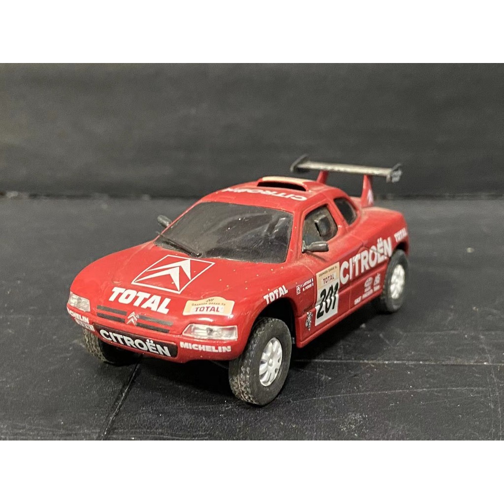 Ixo 1: 43 Citroen Citroen ZX Rallye Raid Dakcal Rally Car 1996 #201 ...