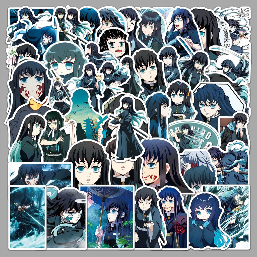 Demon Slayer/Muichiro Tokito/50pcs/Random Tokiro Tokito Graffiti ...
