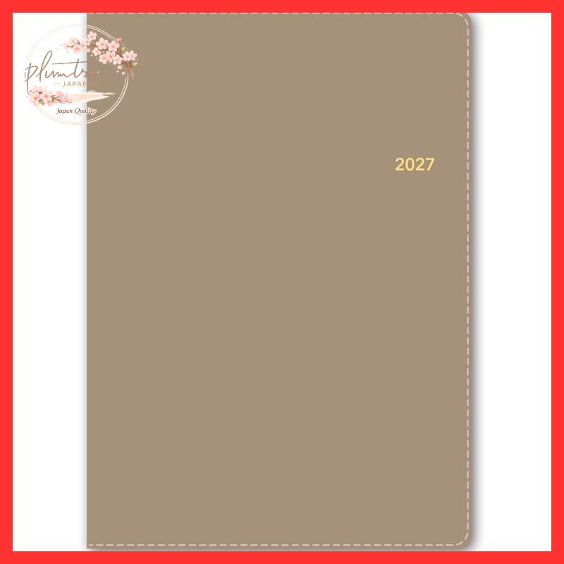 NOLTY Planner 2027 A5 Weekly Schedule Ecru Organizer Diary | Shopee ...