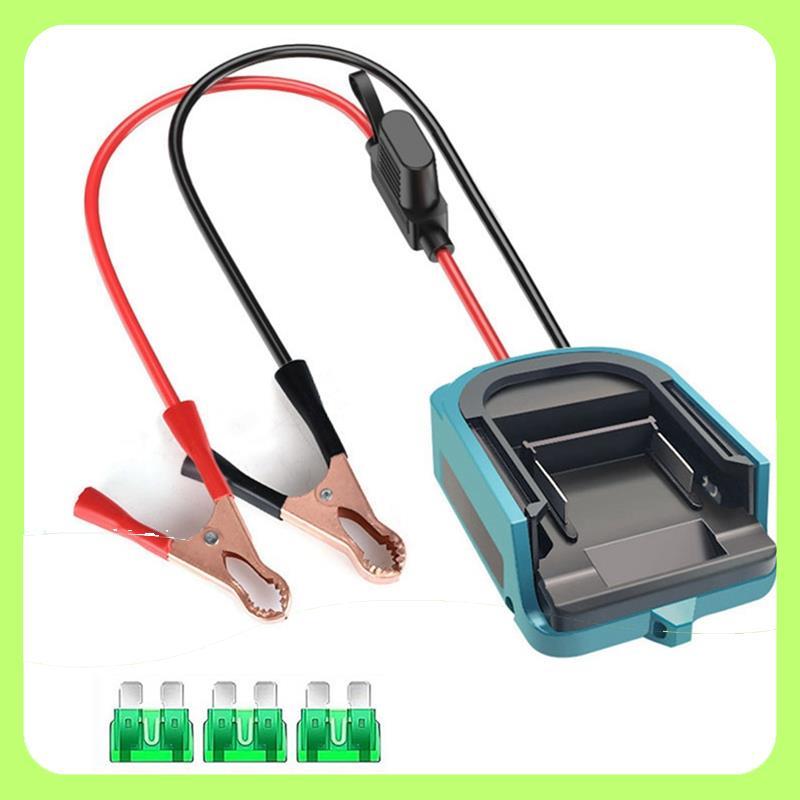 Automotive Booster Cable Adapter 18V Li-Ion Battery for Jumper Cables ...