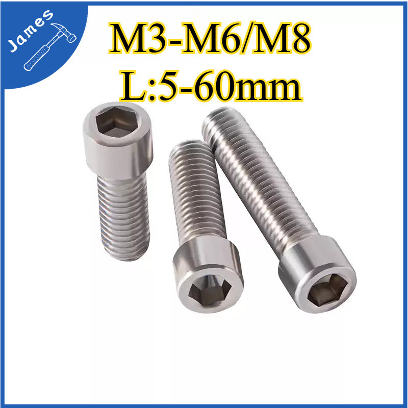 201 Stainless Steel Allen Bolt Head Hexagon Socket Cap Screw Full ...