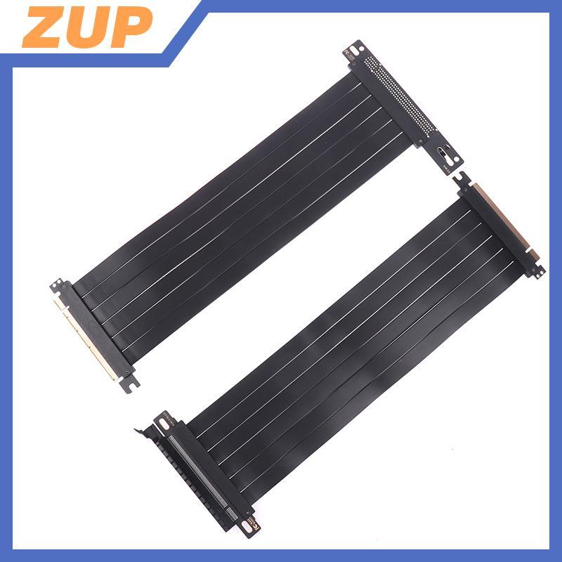ZUP Full Speed PCIE 3.0 4.0 16x Riser Cable Graphics Card Extension ...