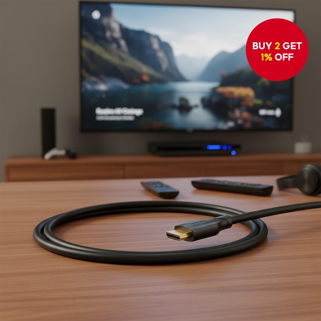 Vention HDMI 2.1 8K 60Hz HDR 48Gbps Cable for PS5 Switcher Splitter ...