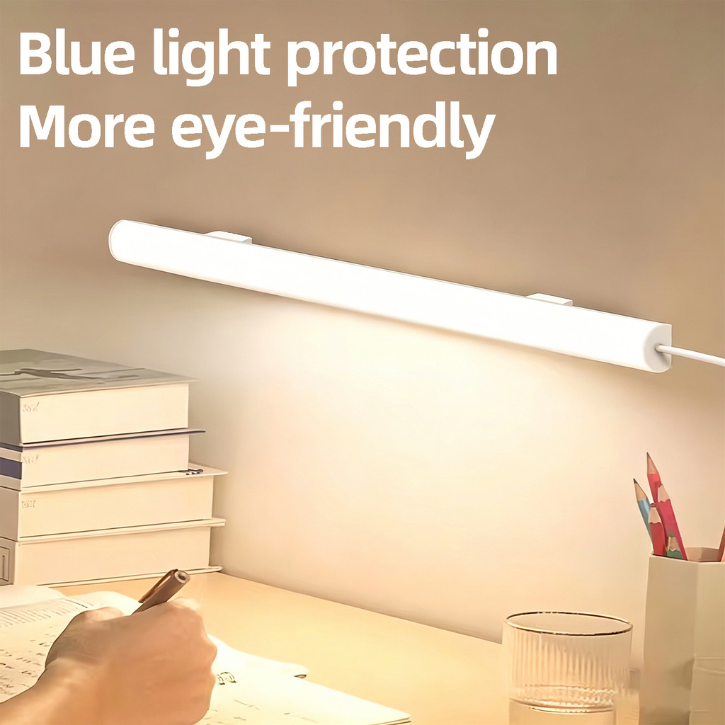 LED Light Bar Tube Strip USB Night Lamp For Cabinet Shelf Desk 3 Color ...