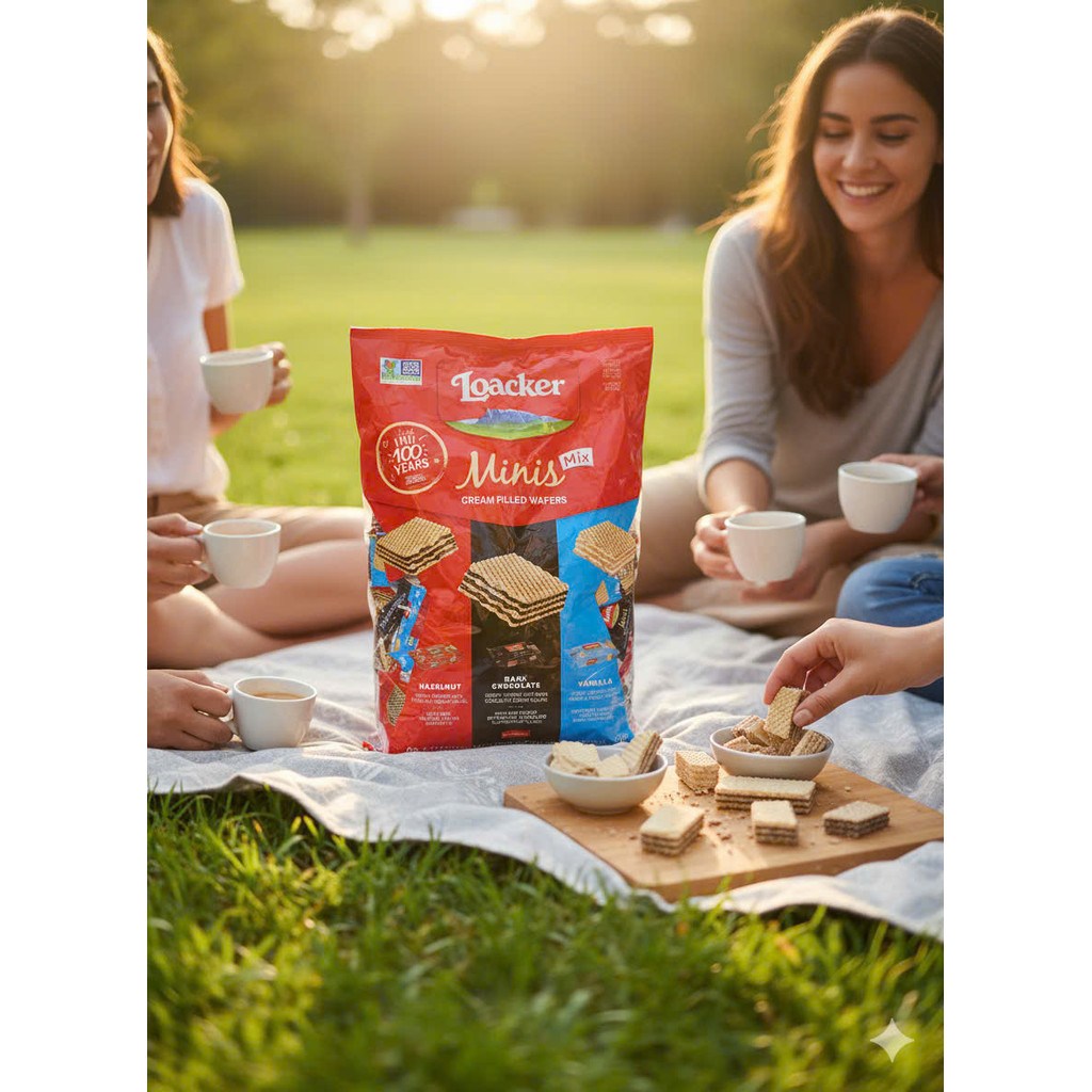 Loacker Minis Mix sponge cake 800g American product | Shopee Philippines
