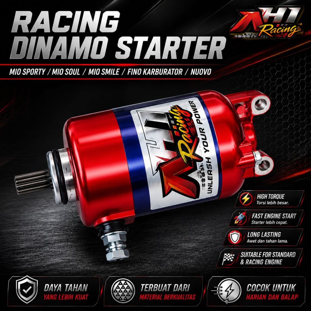 Dynamo Starter Mio Fino Karbu Nuovo Soul Smile Bore Up 150 200 250 300 ...