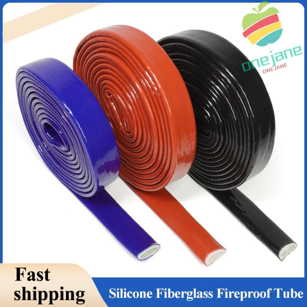 ONE-JANE 1M Insulation Heat Shielded, Thicken Silicone Coated Fire ...