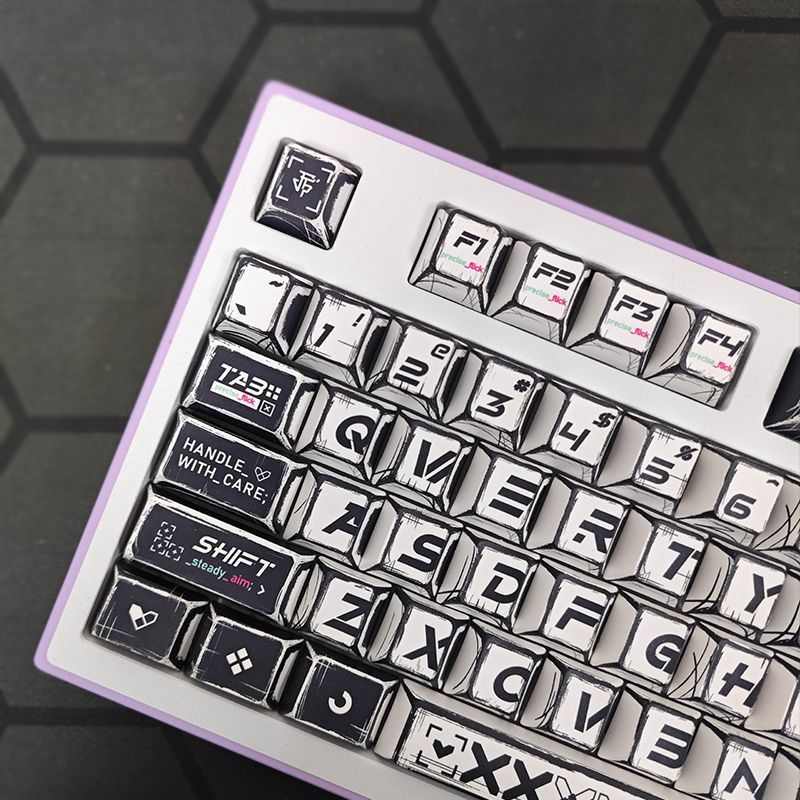 Comic Style Print Set Black and White Personalized Custom E-Sports ...