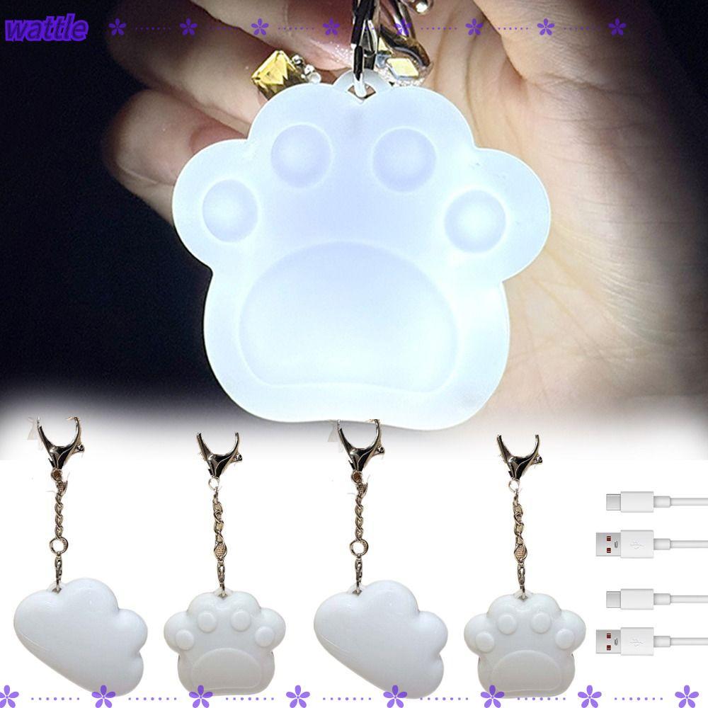 WATTLE Cat Claw Light Keychain, Automatic Illumination Sensor Cat Claw ...