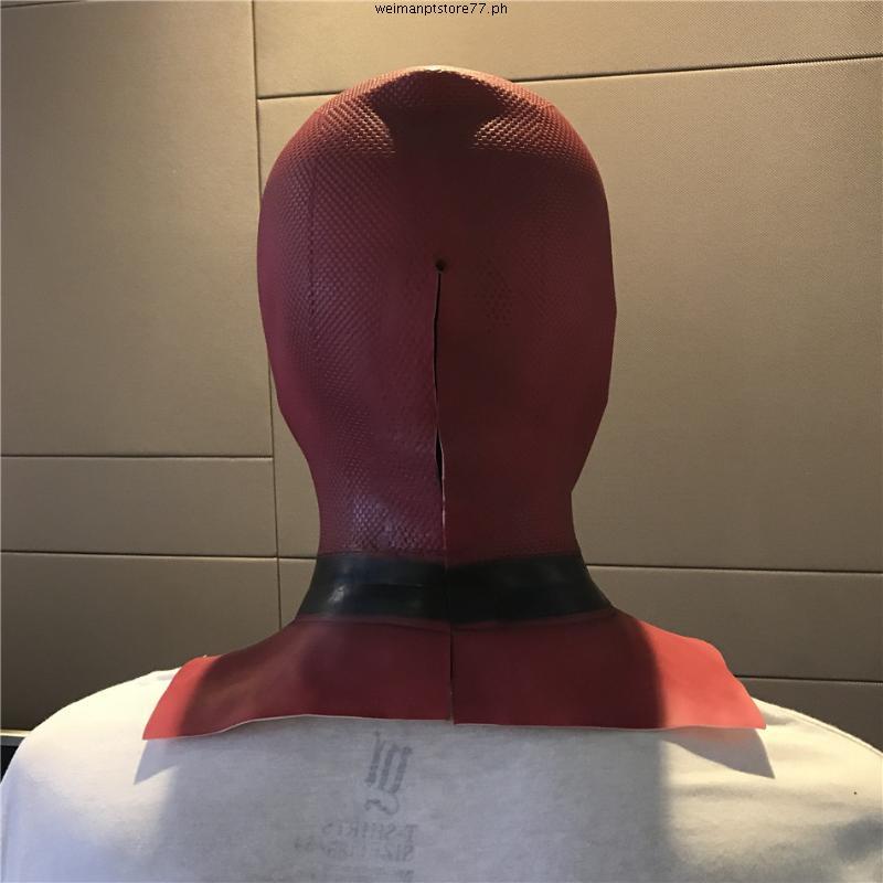 Deadpool Cosplay Wade Winston Wilson Leather Mask Costume Submarine ...