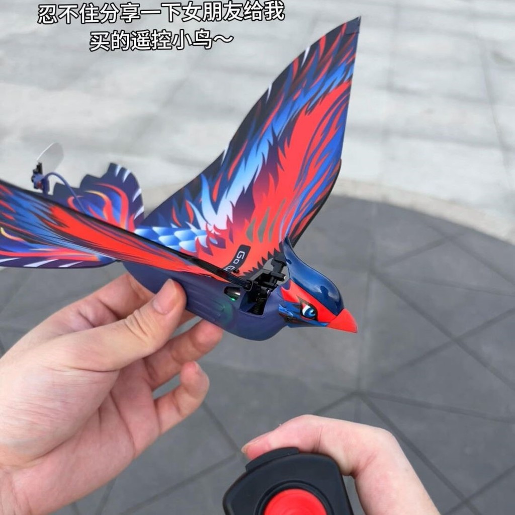 Flying bird remote control flapping wing imitation sound bird flying ...