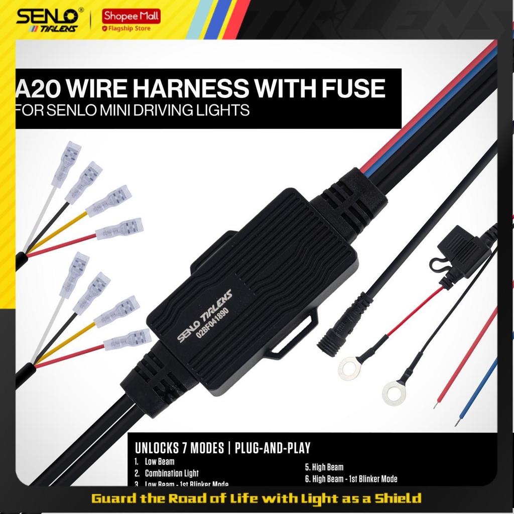 SENLO A20 & A5 Harness ORIGINAL | PLUG & PLAY | WATERPROOF for Mini ...