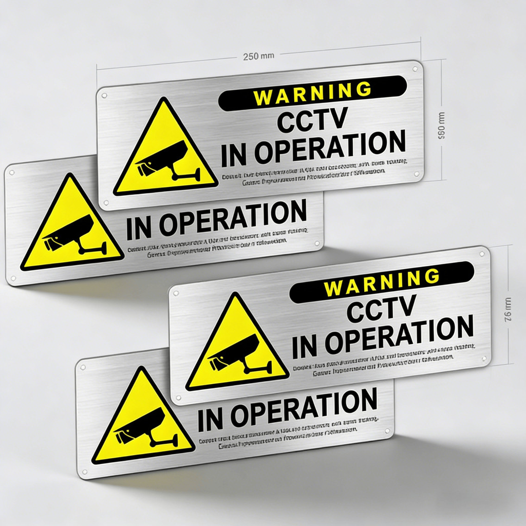 Shop warning cctv signage for Sale on Shopee Philippines