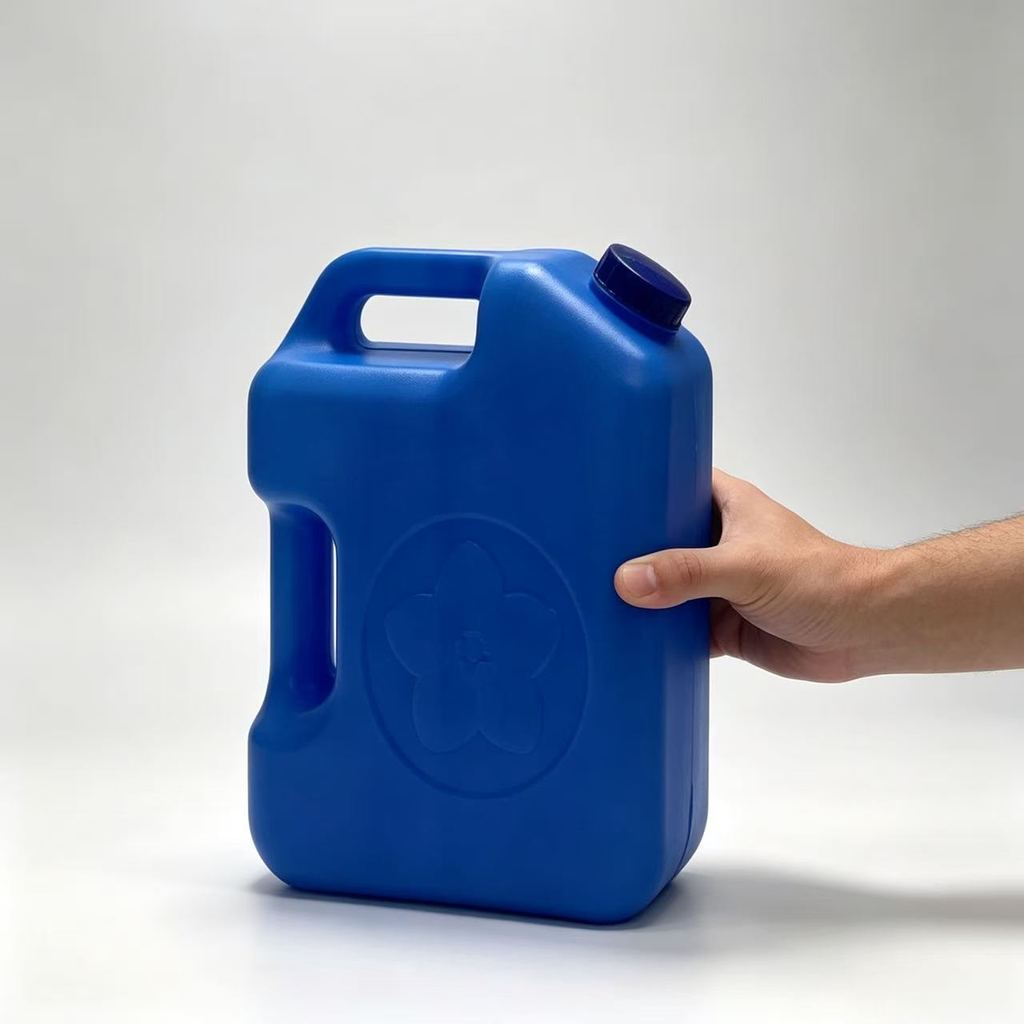 Portable Water Jug Food Grade Plastic Water Container Leakproof Lid ...