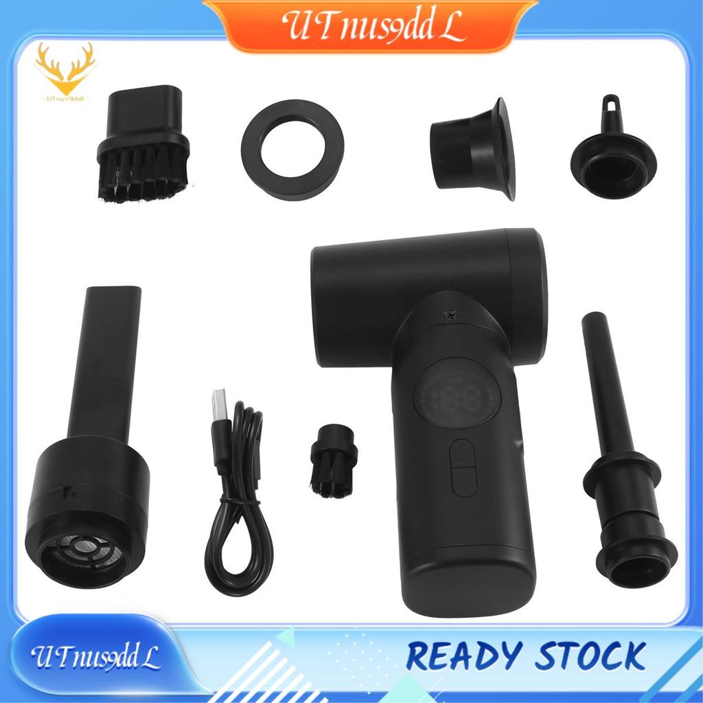 [UTnus9ddL] 6000mAh Portable Compressed Air Duster Cleaner Cordless ...