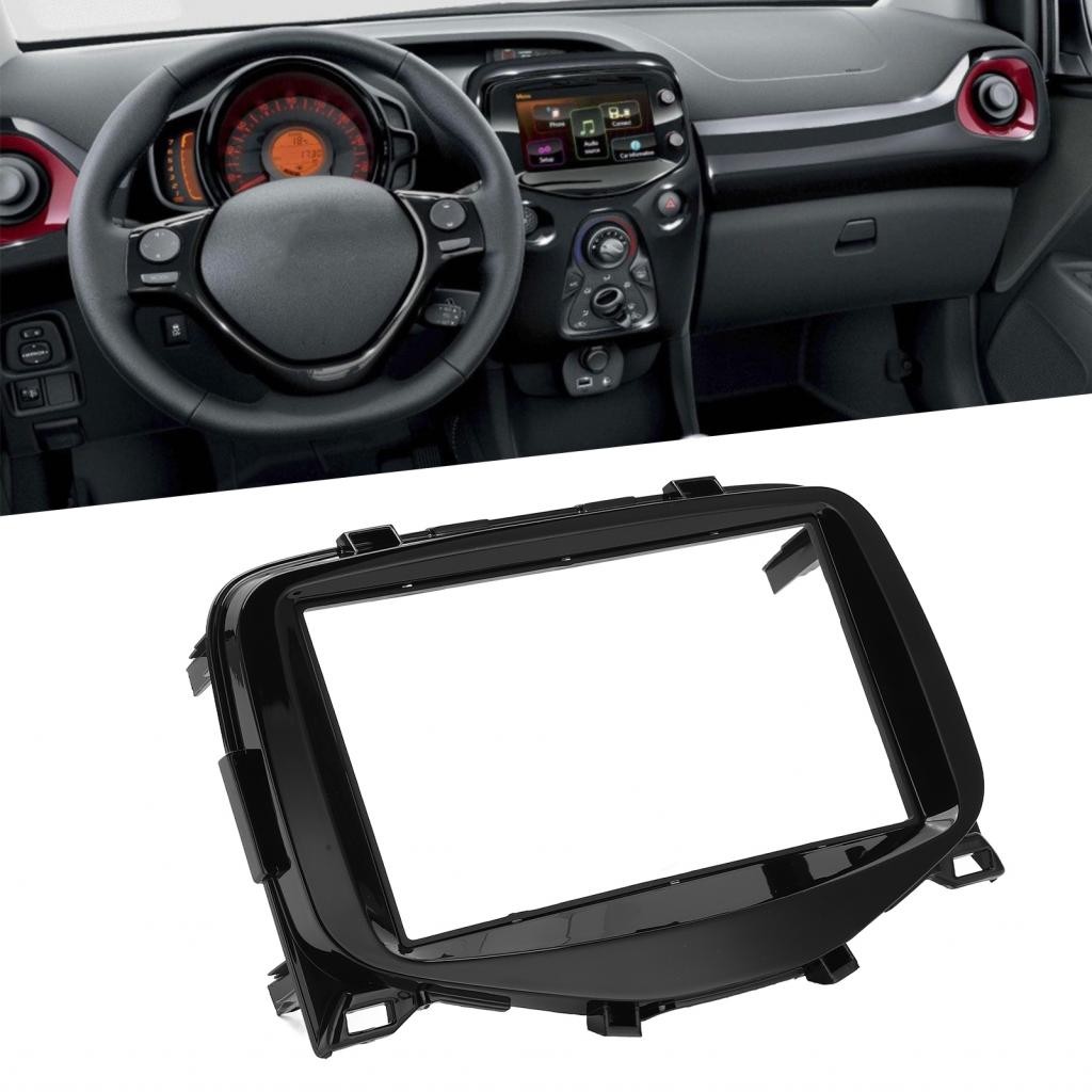 Radio Mount Fascia Generous Dash Bezel Anti Wear for Car Modification ...