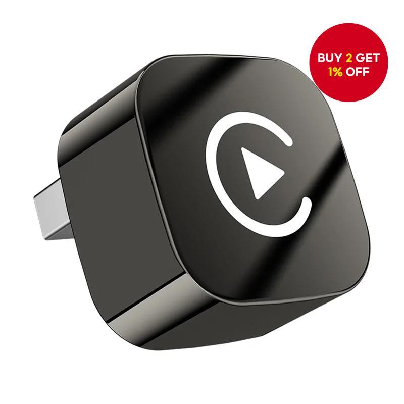 2In1 Wireless Carplay Android Auto Smart Box USB Car Dongle Bluetooth ...