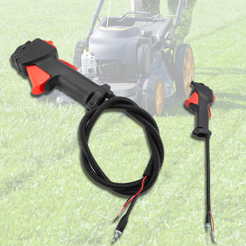 Throttle Switch Cutter Trimmer Handle Grass Brush Cutter Spare Parts ...