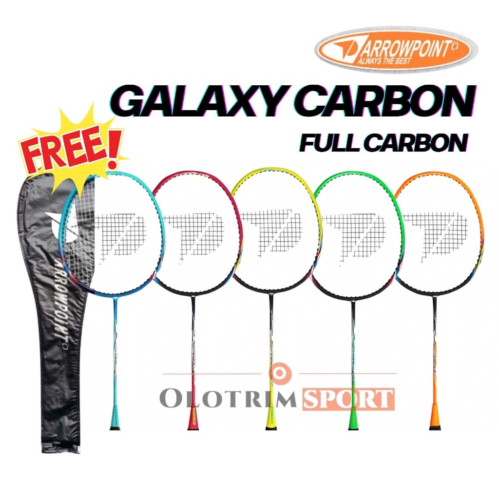ARROWPOINT GALAXY CARBON Badminton Racket 100% ORIGINAL ARROWPOINT ...
