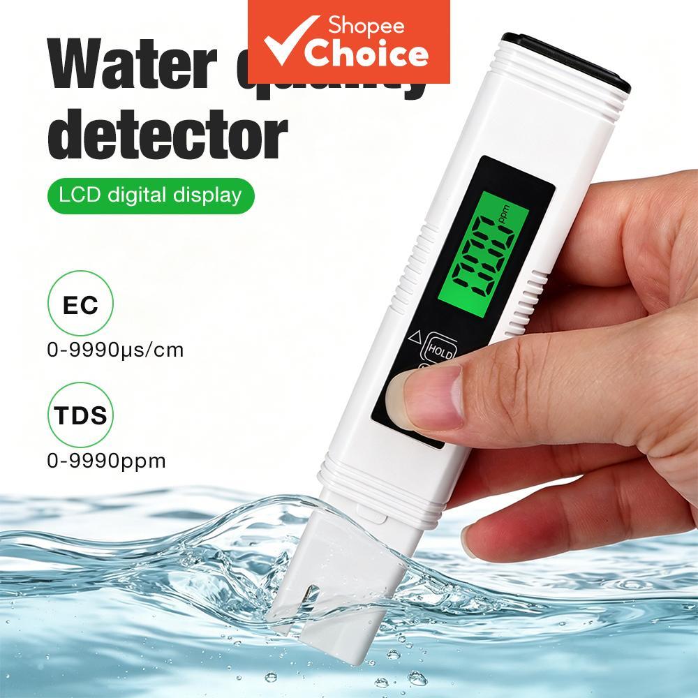 One Piece 4 In 1 TDS And EC Water Quality Tester Pen, °C °F Temperature ...