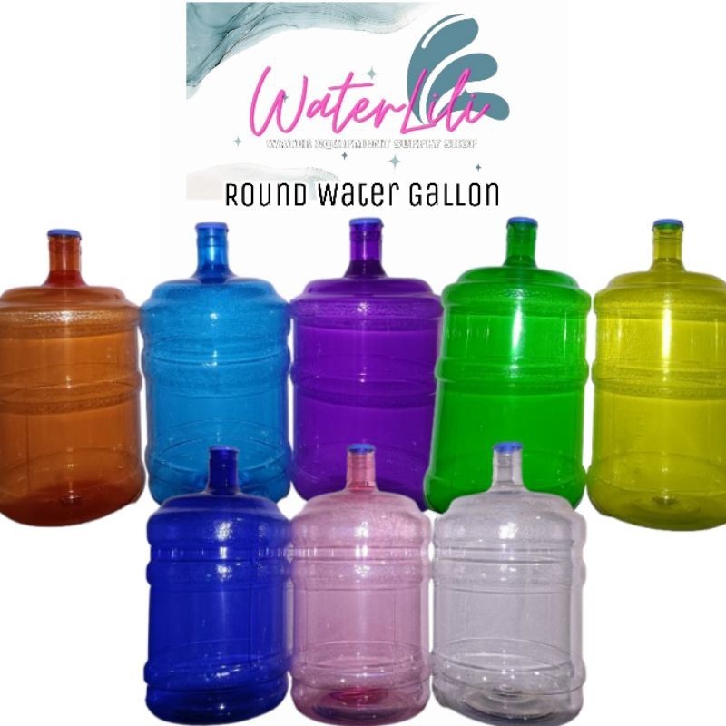 Round Water Gallon 20liters 5gal | Shopee Philippines
