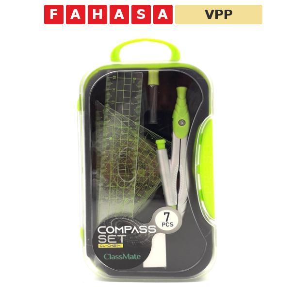 Compa Set 7 Piece - Metallic Pencil - ClassMate CL-CM214 - Green ...