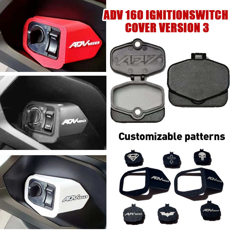 HONDA Adv 160 Toggle Switch Cover Magnetic ADV 160 Ignition Key Switch ...