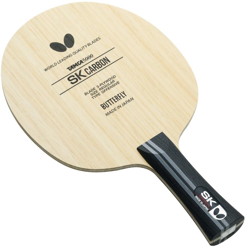 Butterfly Table Tennis Racket SK Carbon-FL Shakehand Flare Offensive ...