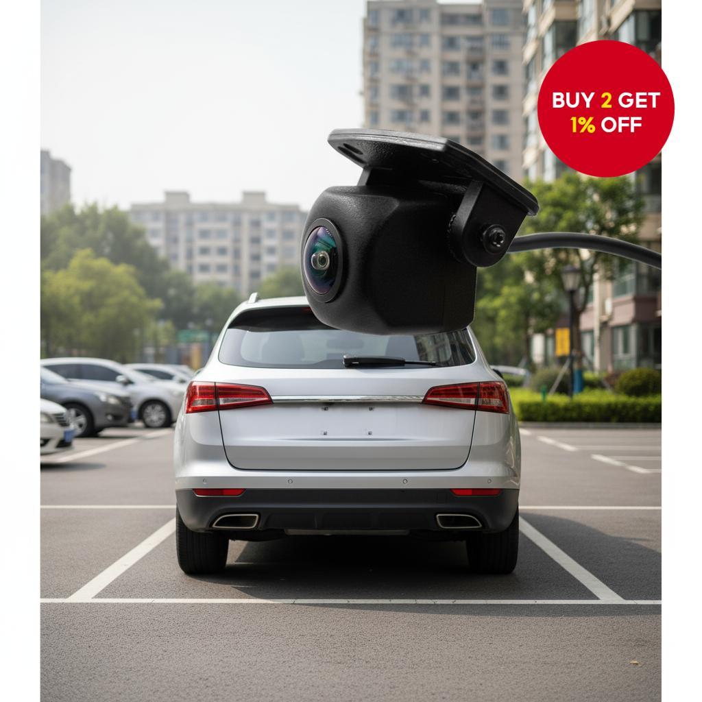 Car Rear View Camera for Monitor Android DVD 180 Degree HD 1296x1080P ...