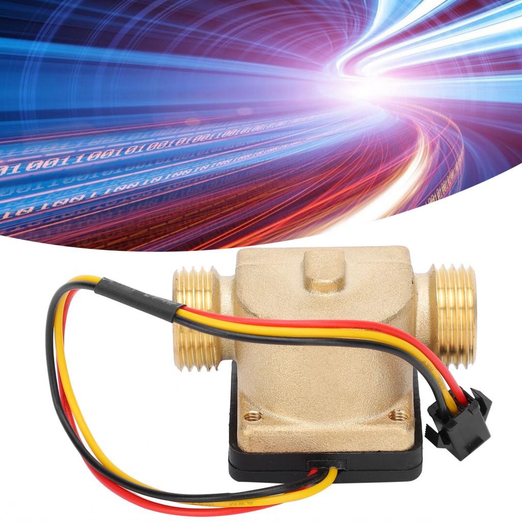 cnoffschool-PH Water Sensor Counter Brass Hall Flowmeter DC 3?24V High ...