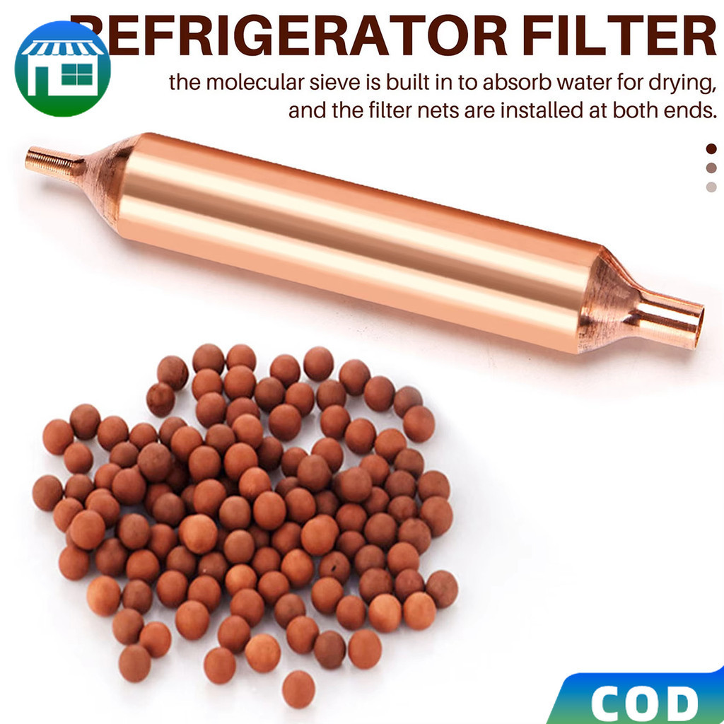 New R600A Refrigerator Drying Filter Sanhua 19mm Freezer Single Tube ...
