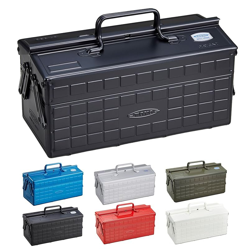 TOYO ST-350 Two-Tier Steel Tool Box - Various Colors - Made in Japan ...