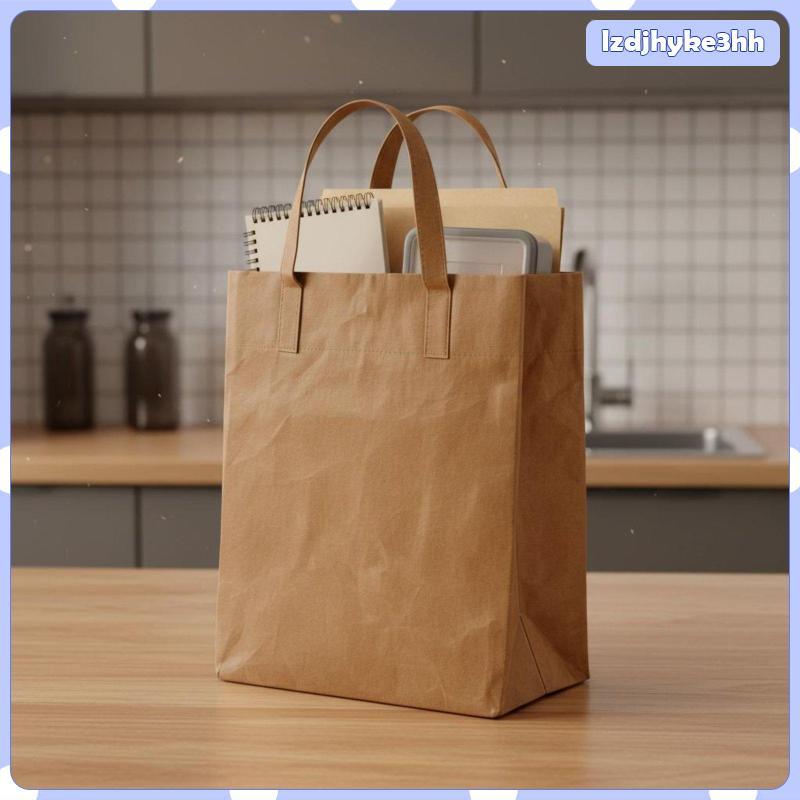 [lzdjhyke3hh] Recycled Material Tote Kraft Paper Customizable Cloth Bag ...