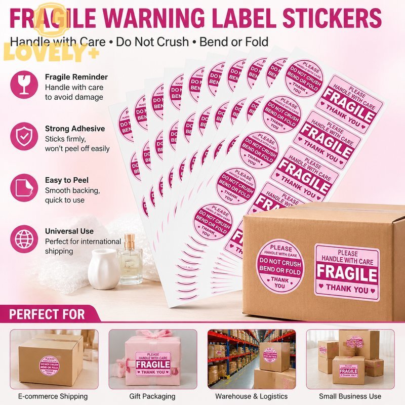 Shop fragile sticker for Sale on Shopee Philippines