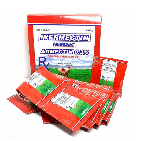 Agmectin Ivermectin 2G (sold minimum of 6 Sachets) -for Veterinary Use ...