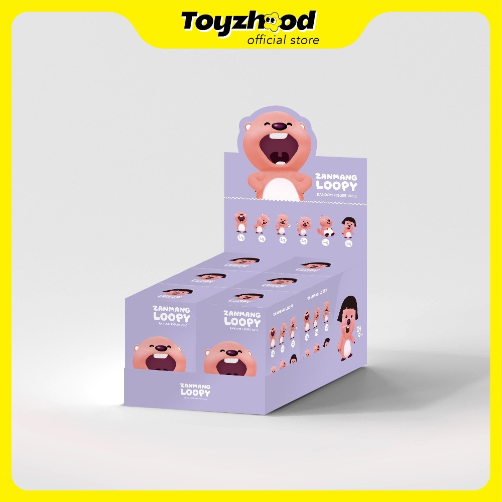 Kotak Mainan Misteri - Pigure - Zanmang Loopy Ver.3 - Blind Box (1 pcs ...