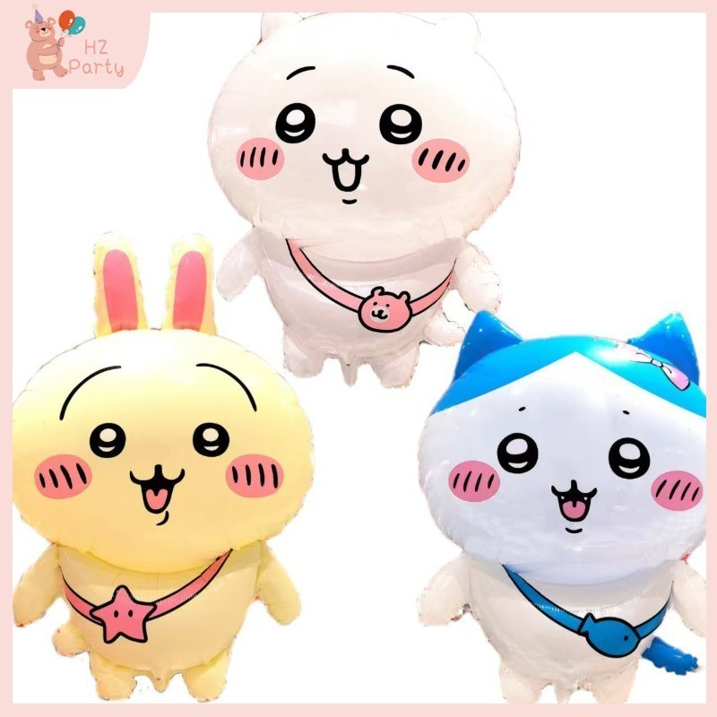 Cute Cartoon Anime Chiikawa Usagi Aluminum Film Balloon Kids Birthday ...