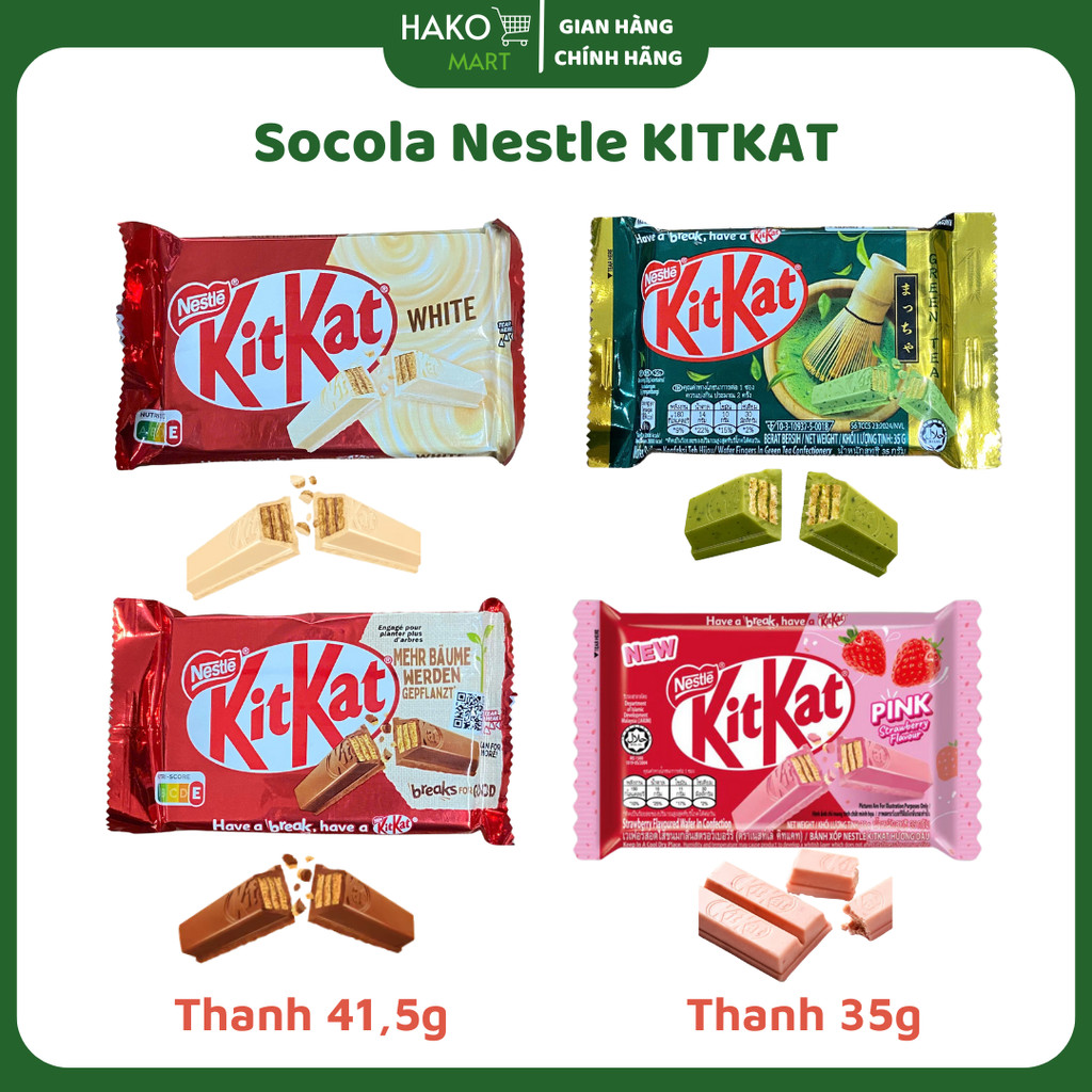 Nestle Malaysia KitKat Chocolate Cake in Many Fla…