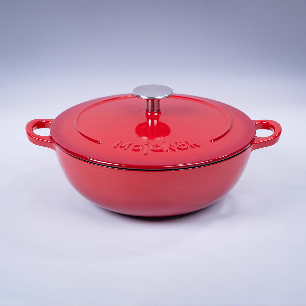 Household24cm Enamel Pot Sanxia Black Bottom Glaze Cast Iron Stew Pot ...