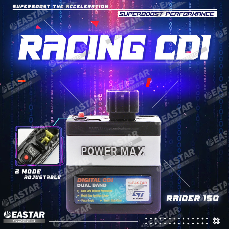 9 mode Racing CDI Dualband for RAIDER 150 ( Reborn / Newbreed ...