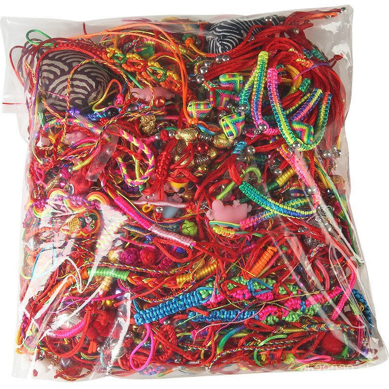 Colorful Rope Sold by the Pound Hand Rope Dragon Boat Festival Bulk ...