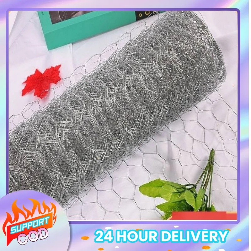 1*20 Meter Galvanized Chicken Wire Fence Poultry Netting Anti-Rust ...