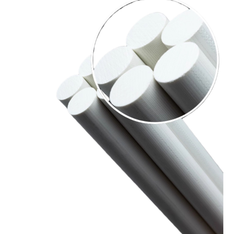 Fiberglass Reinforced Solid Rod Phenolic bakelite rod- White Textured ...