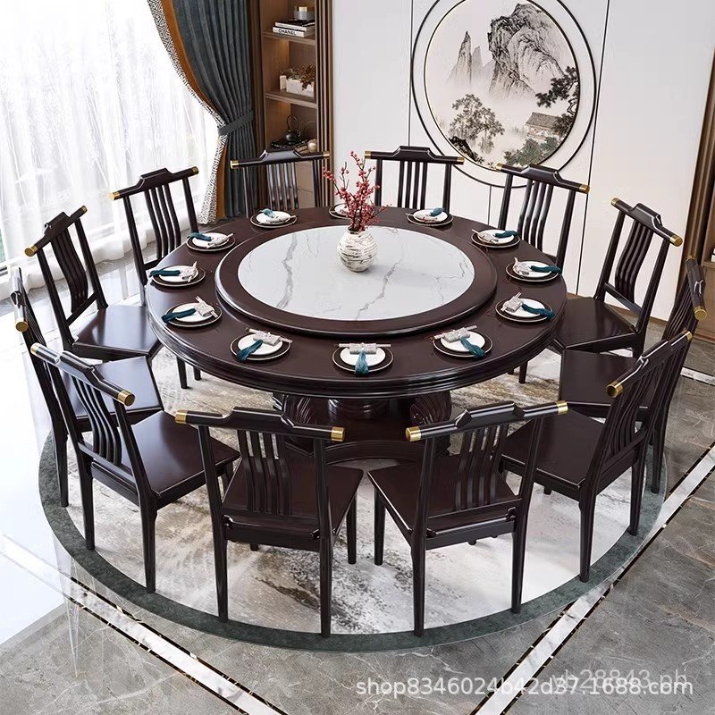 Modern Minimalist Rice Table and Chair Set New Chinese Style Rock Plate ...